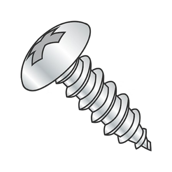 Usa Industrials Self-Drilling Screw, #14-10 x 2-1/2 in, Zinc Plated Steel Truss Head Phillips Drive BULK-SCRW-15580 - main